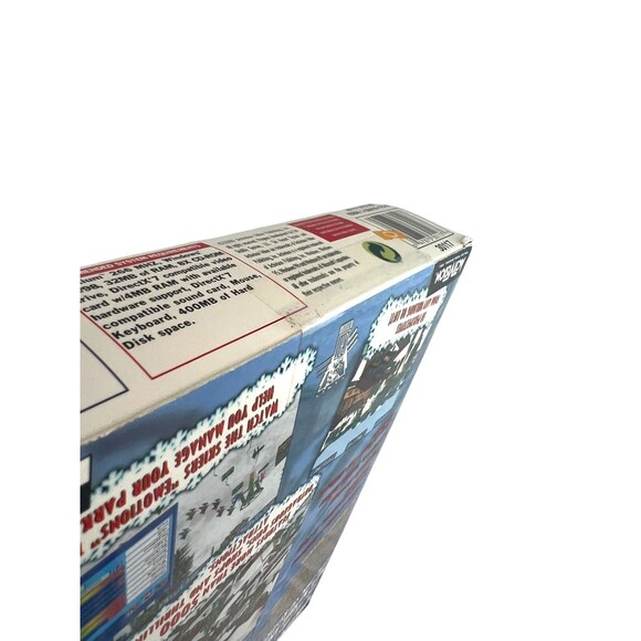 RARE Ski Resort Tycoon Activision (Windows PC, 2000) Big Box SEALED! NEW IN BOX - Picture 9 of 9